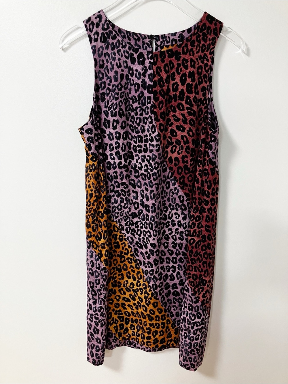 Maeve | Multicolor Wynn Leopard Print Shift Dress S Animal Chic Maximalist
